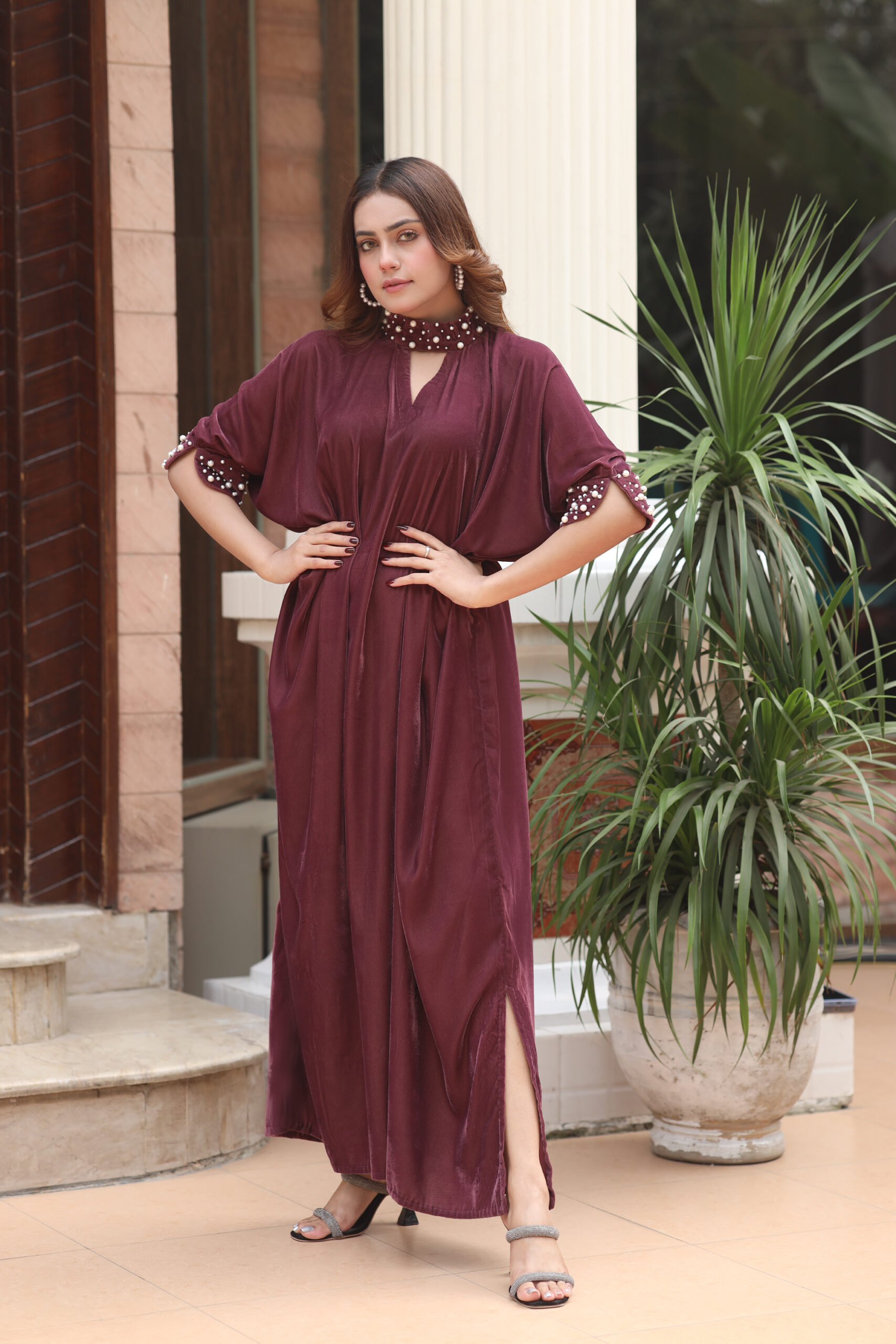 Kaftan Deep Plum