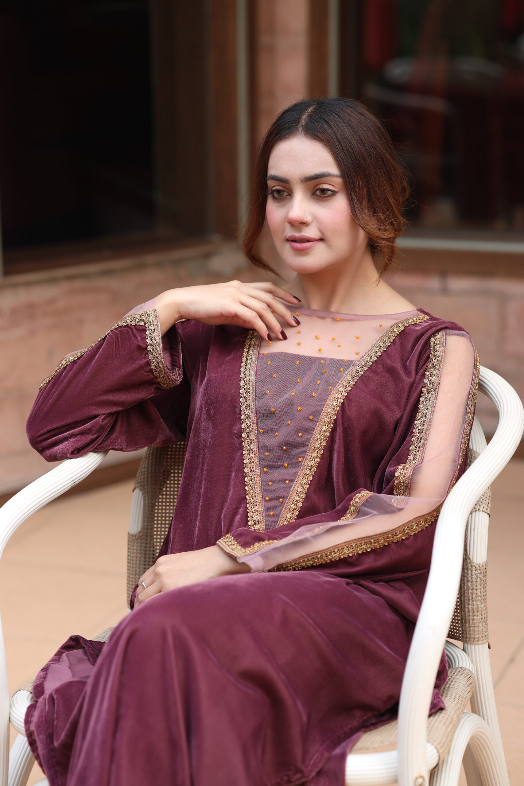 2 piece Deep Plum - Image 4