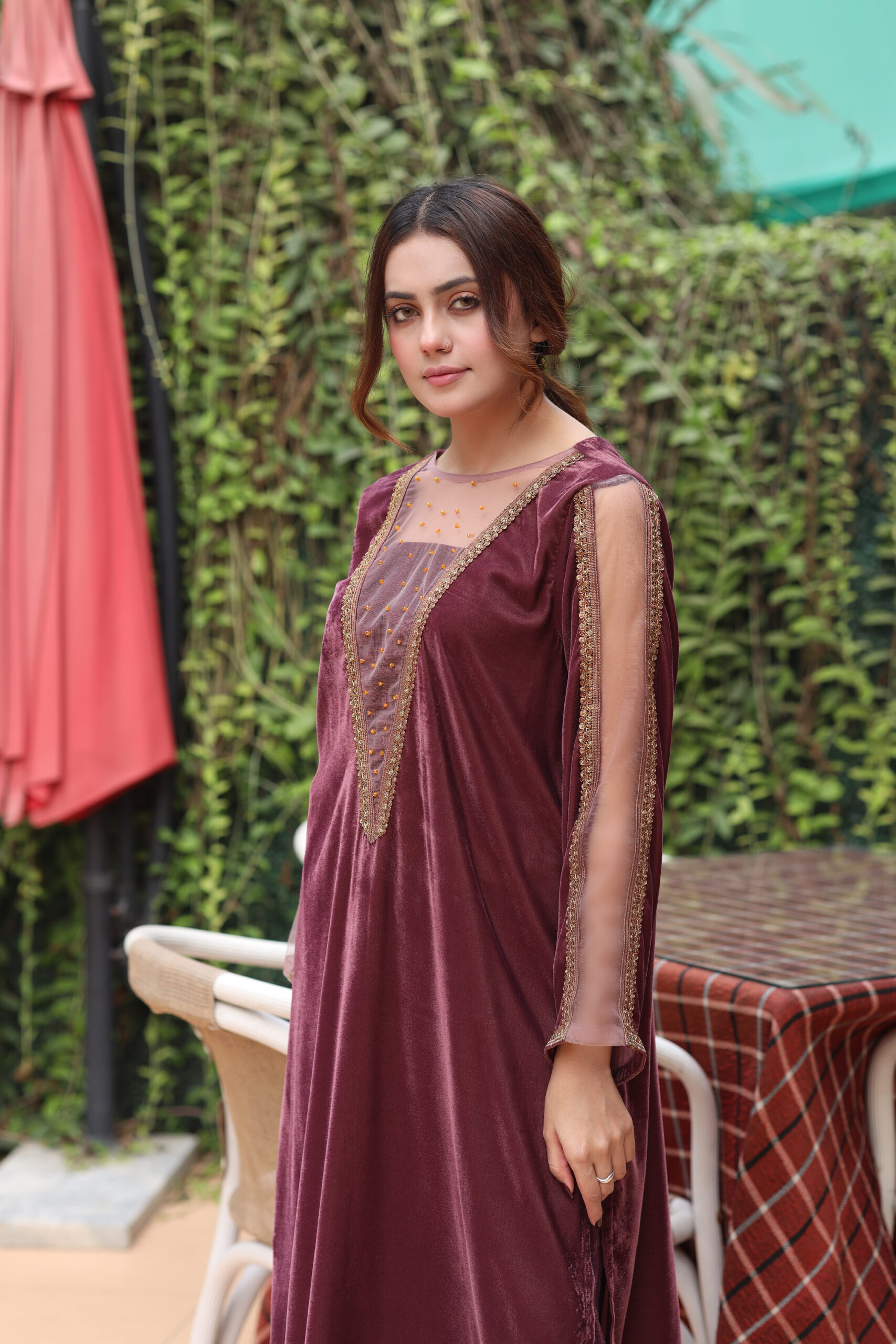 2 piece Deep Plum - Image 2